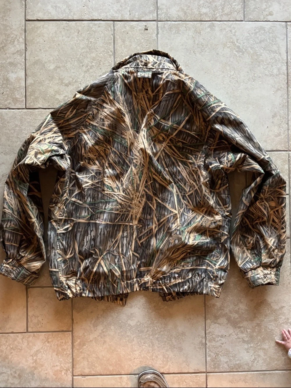VTG Columbia Hunting Jacket Mossy Oak Shadow Grass Insulated Camo Sz Large Tall